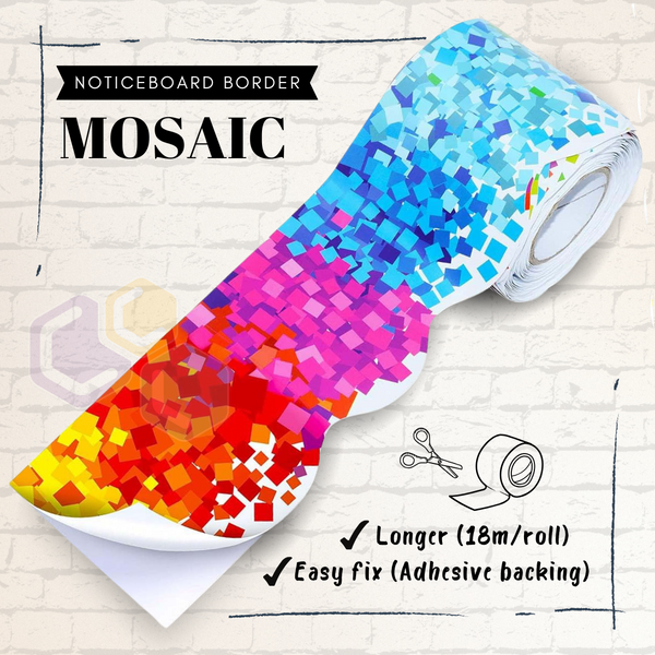 Mosaic Noticeboard Border