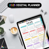 2025 Digital Academic Planner (PLUME)