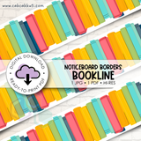 Noticeboard Borders - Bookline (Digital Download)