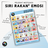 Set 5 Siri Pelekat Motivasi