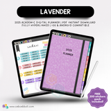 2025 Digital Academic Planner (LAVENDER)