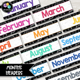 Months Headers (EL)