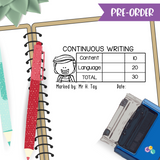 SP017 - Boy Customised Essay Stamp (Pre-order)