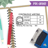 SP018 - Girl Customised Essay Stamp (Pre-order)