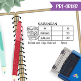 SP020 - Books Customised Essay Stamp (Pre-order)