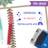 SD006 - Rainbow Dater Stamp (Pre-order)